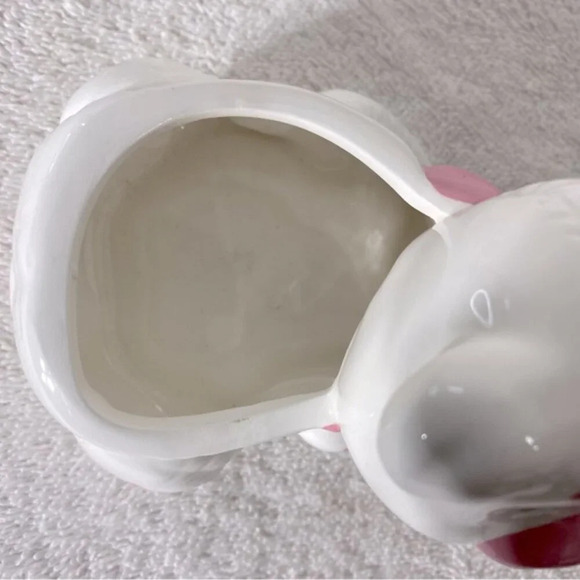 Vintage Ceramic Pig Sponge  Holder Soap Dish Trinket Dish - Picture 5 of 13